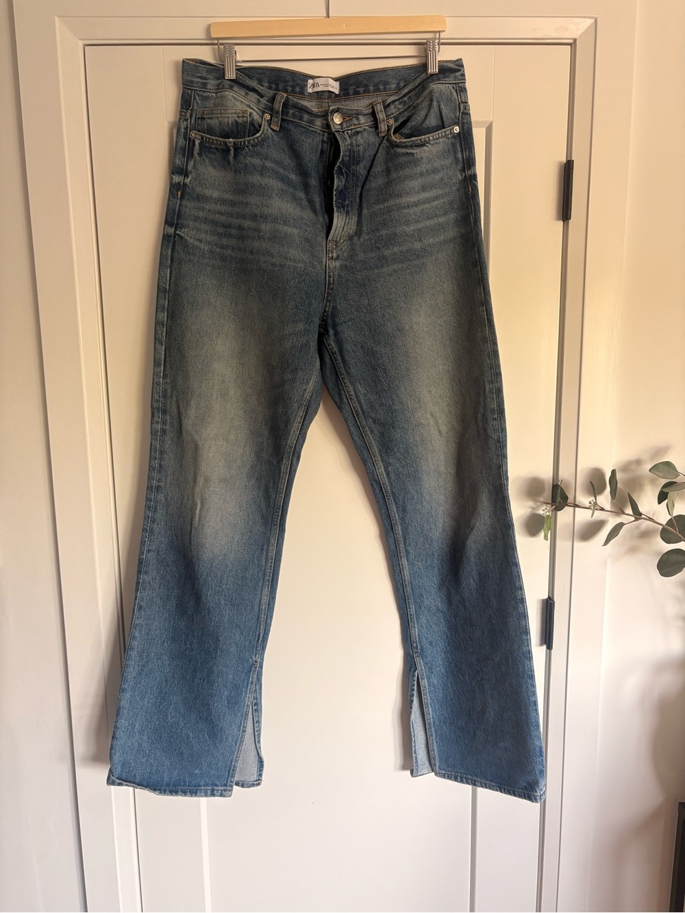 Zara Faded Blue Bootcut Jeans